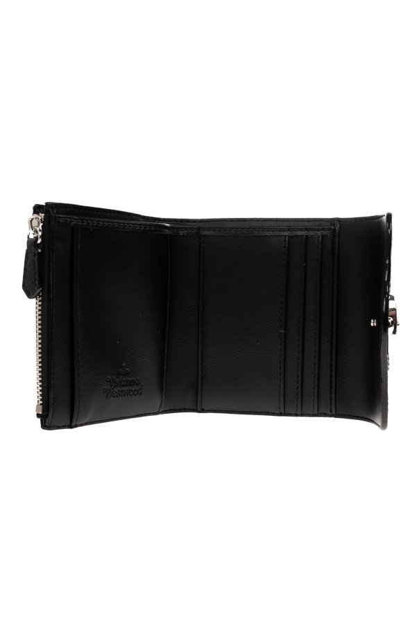 Vivienne Westwood WALLET新品未使用 Vivienne Westwood Black Leather Wallet with Logo | Women's | Vitkac
